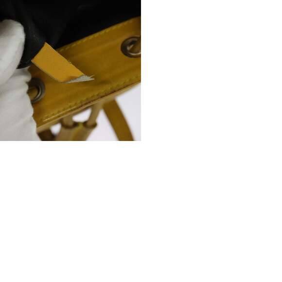 DIOR Backpack Leather Gold Yellow - Picture 13 of 13